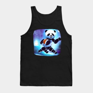 Robotic Panda Play Basketball Tank Top